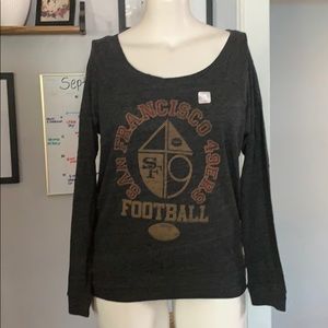 Long Sleeve 49ers tshirt